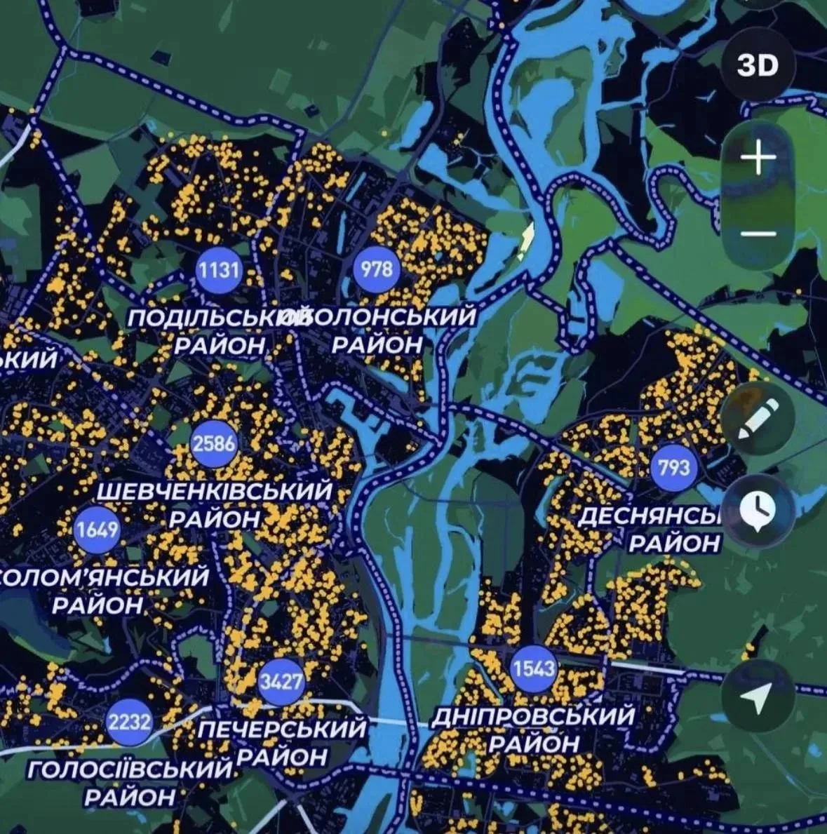 Жители Киева уезжают из города