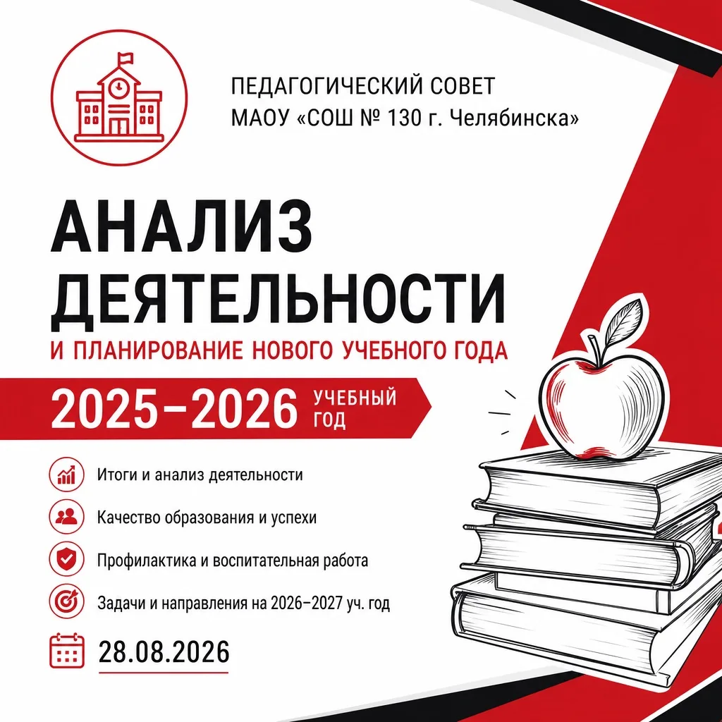 📢 Сегодня, 28 августа, педагогический коллектив МАОУ «СОШ № 130 г. Челябинска» собралс...