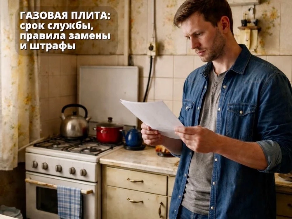 ️Важно: газовая плита – оборудование с ограниченным сроком службы.