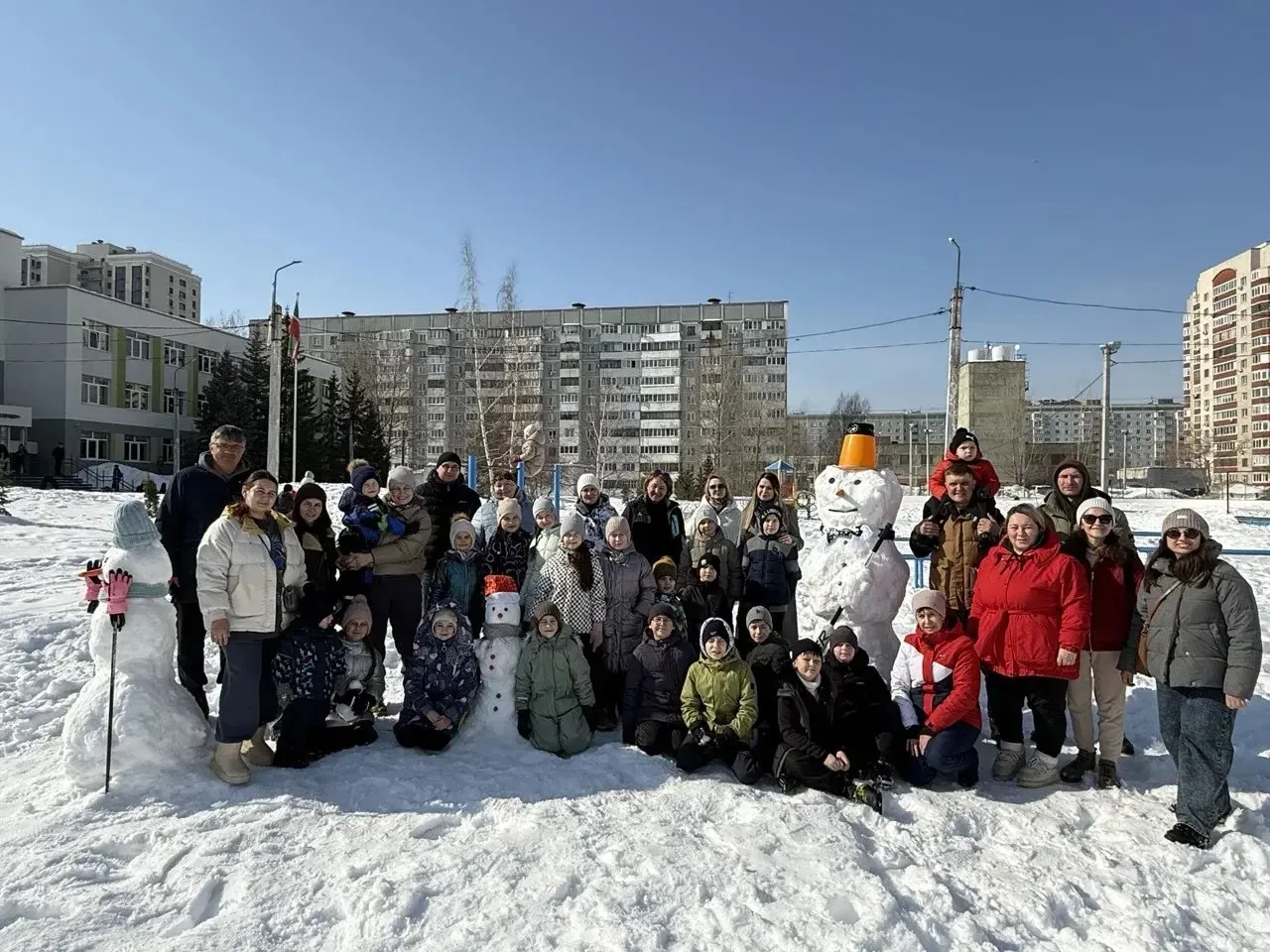 Семейный праздник спорта и единства: «Орлята России» встретили 2026 год на свежем воздухе! 🇷🇺  В соо