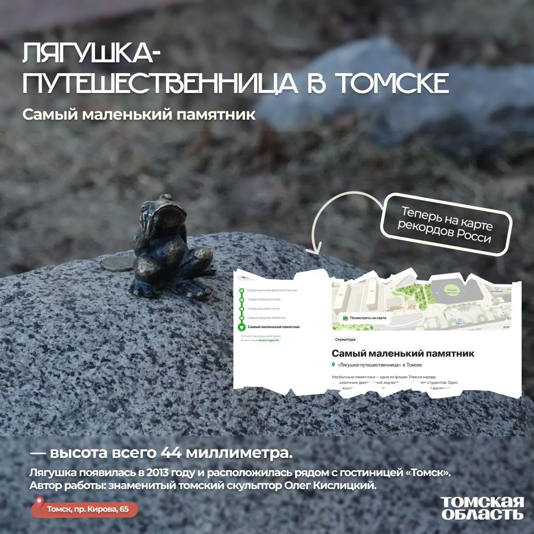 2ГИС добавил «рекорды России» и Томск тоже попал в список