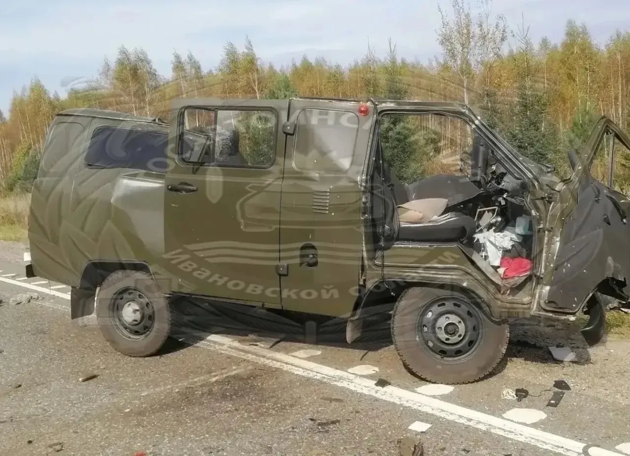 ❗️Водитель «УАЗа» погиб при столкновении со встречным «Камазом»