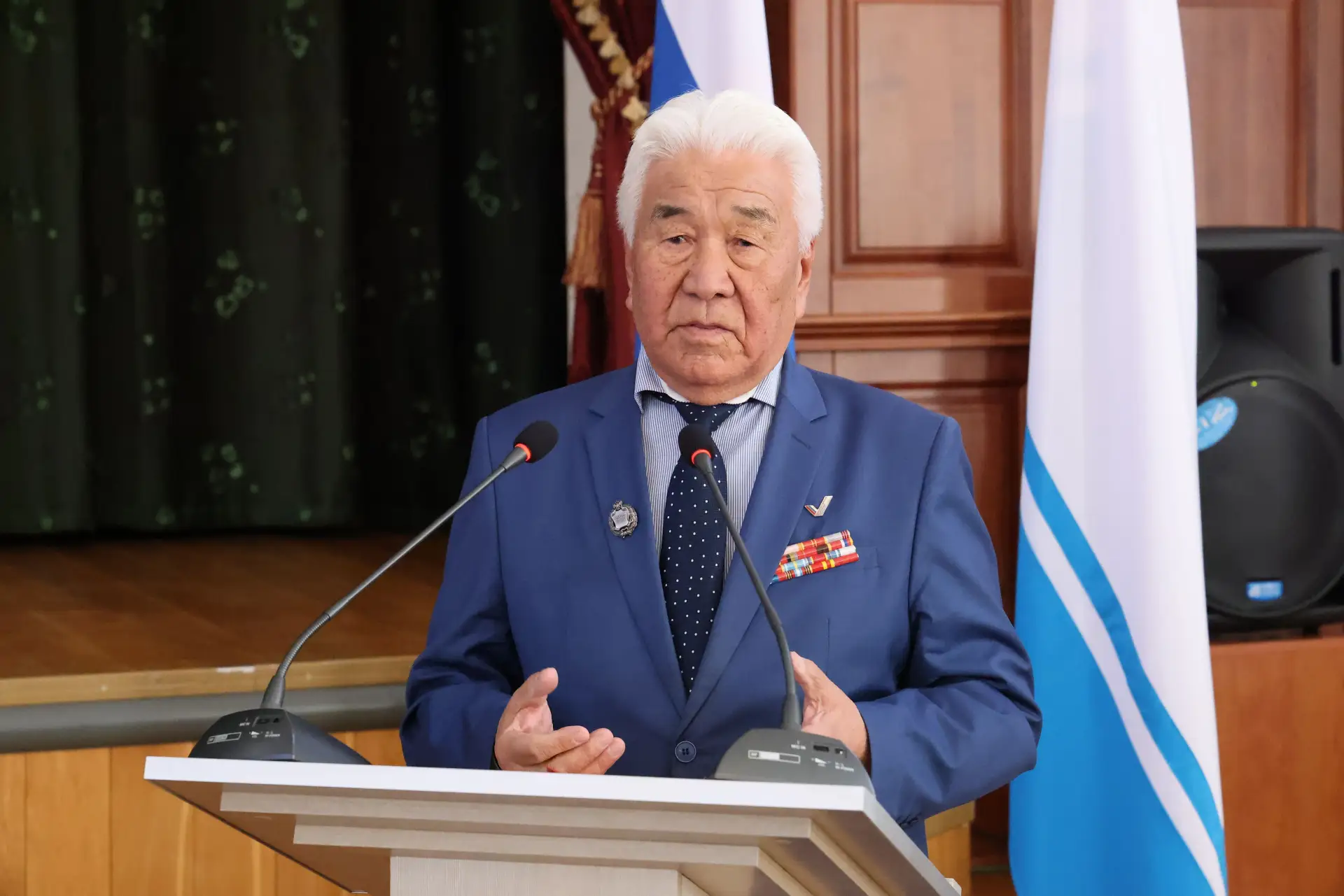 Андрей Турчак поздравил Бориса Алушкина с 90-летним юбилеем