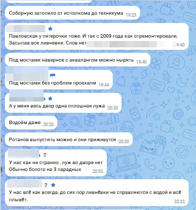 Кажется, пора что-то делать с ливнёвками ...