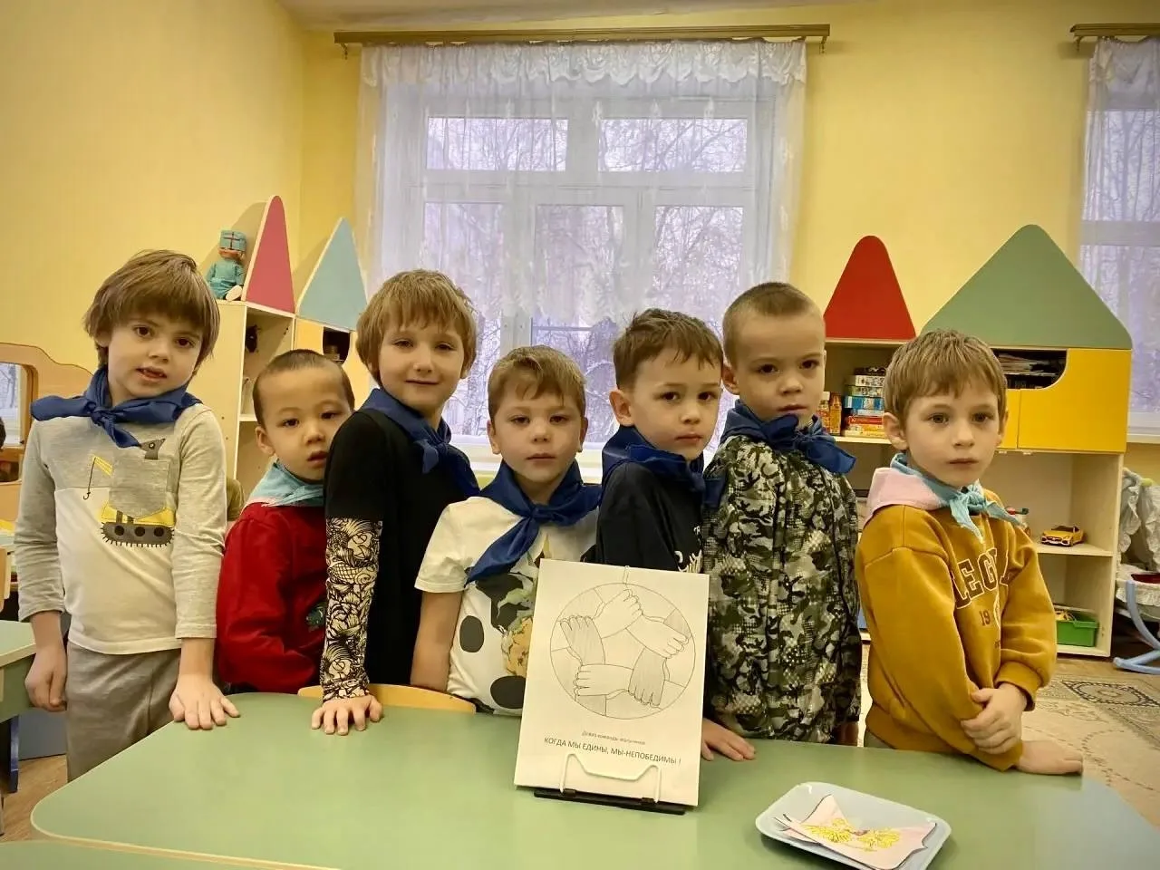 🇷🇺В старшей группе детского сада «Аленький цветочек» прошёл мини-проект «Наша Родина — Россия!»  Мер