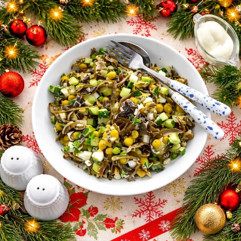 ЭТО ТОТ САМЫЙ САЛАТ, КОГДА ХОЧЕТСЯ И ВКУСНО, И ПОЛЕЗНО, И БЕЗ ЛИШНЕЙ ТЯЖЕСТИ 😍 СОЧНАЯ МОРСКАЯ КАПУС