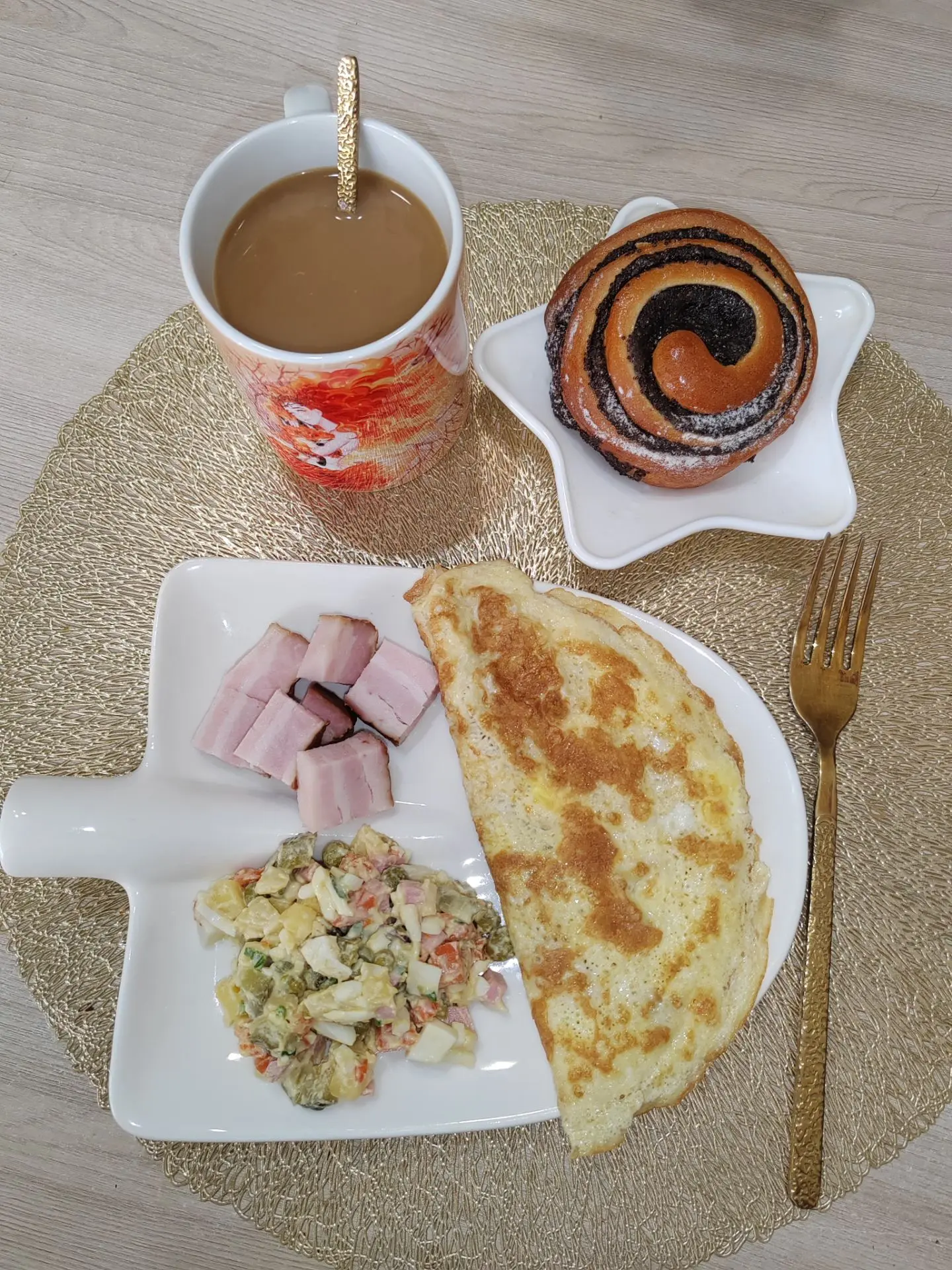 😋 Завтрак Настюшки