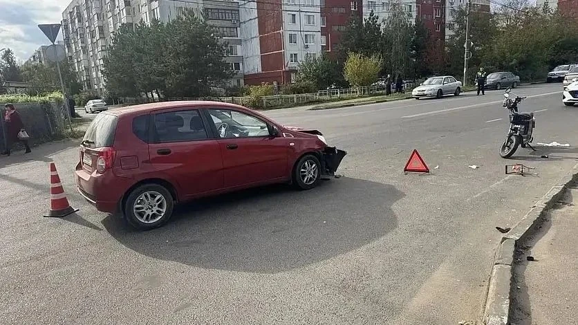 ⚠️ В Орле велосипедист попал под колеса автомобиля