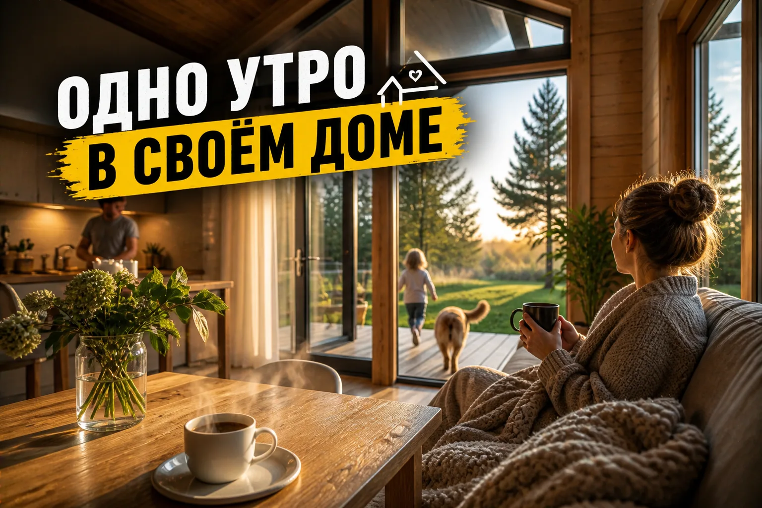 ☕ ОДНО УТРО В СВОЁМ ДОМЕ 🏡

Вы просыпаетесь не от шума машин…
А от тишины 🌿

Свет мягко проходит с