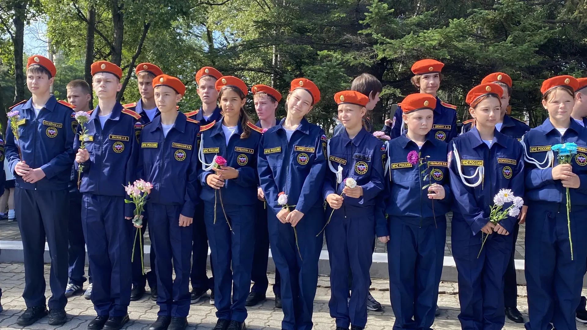 🎗️ Сегодня в Сквере Победы состоялся торжественный митинг, посвящённый 81-й годовщине ...