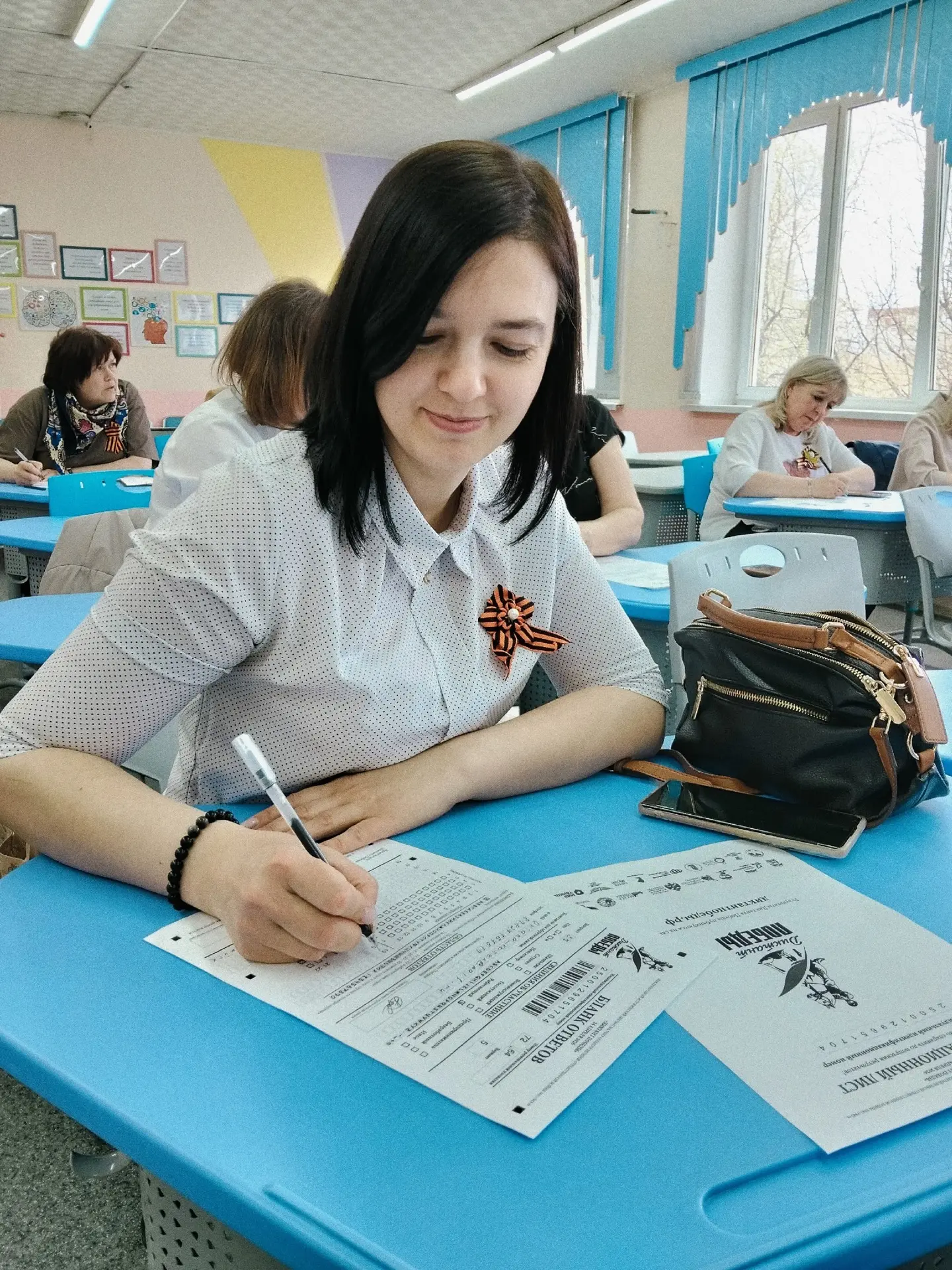 Знать, чтобы помнить: «Диктант Победы» в школе №68! 🇷🇺🎖  Сегодня наша школа стала официальной площад