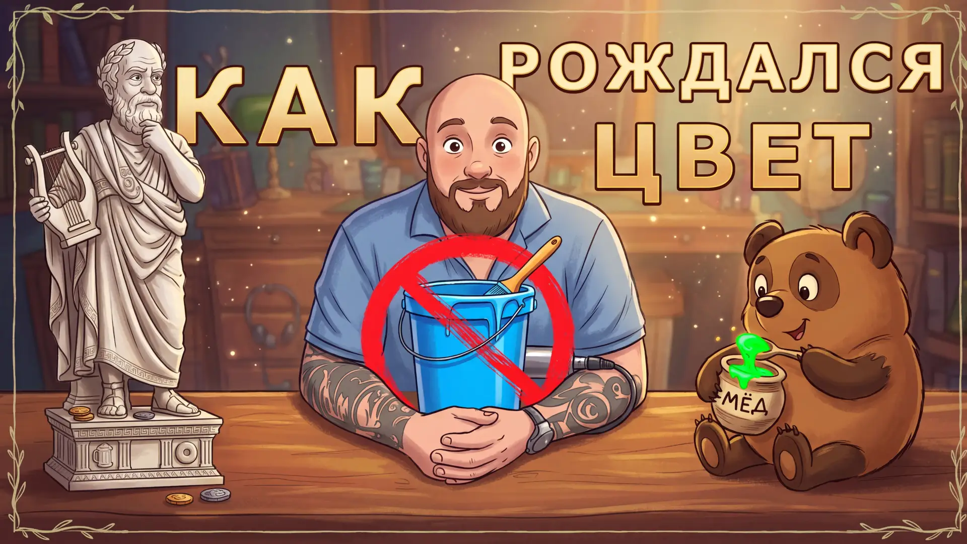 Вышло новое интересное видео про Цвет! друзья буду сильно благодарен если пост подержит...