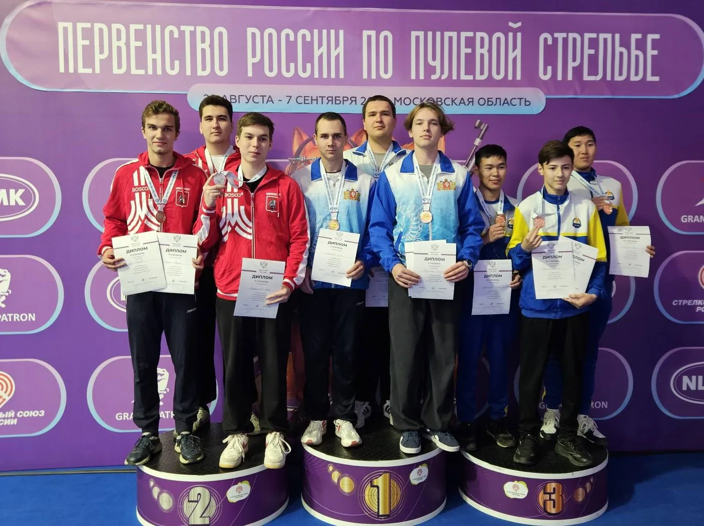 🏆 Наши стрелки — чемпионы Первенства России!