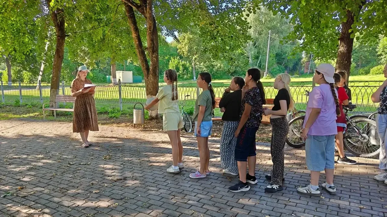 Сегодня в парке "Семейный" для активистов Движения Первых Гусевской школы состоялась захватывающая с