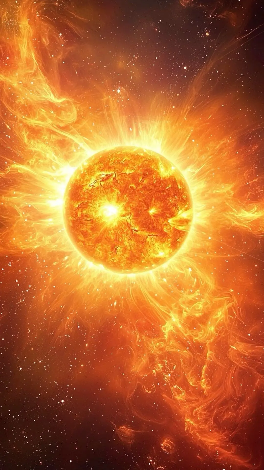 ☀️ Мы видим Солнце из прошлого.                     
Свет от Солнца летит до нас 8 минут, так что ко