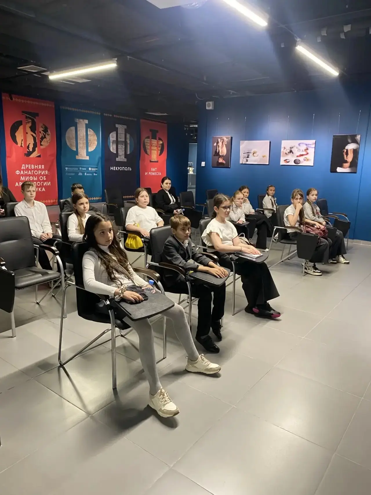 📚✨ 3 «А» класс в музее «Фанагория» в Сириусе: путешествие в прошлое! ✨📚  Ребята из 3 «А» класса побы