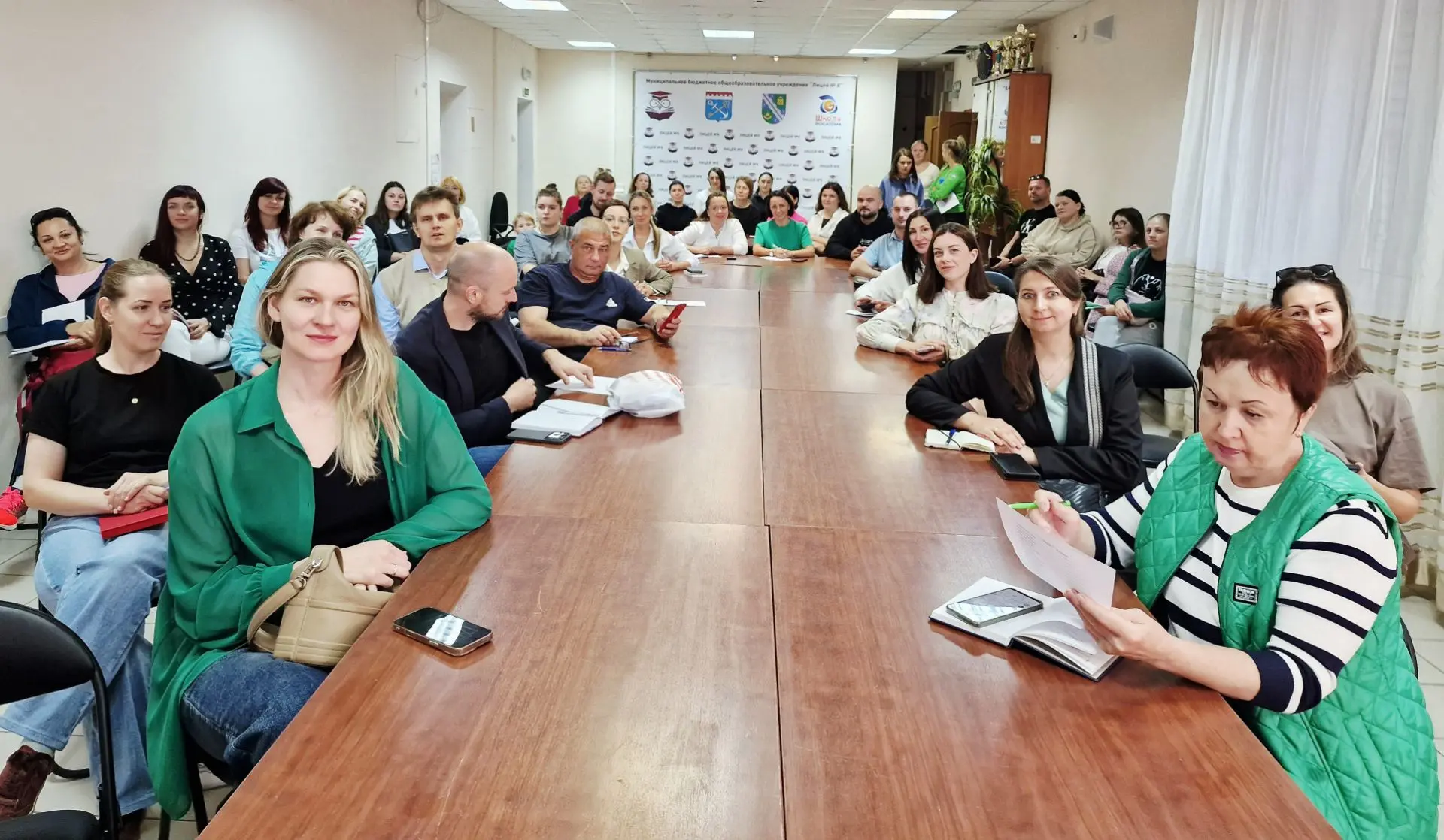 🎓 В Лицее прошло собрание для родителей первоклассников 🏫