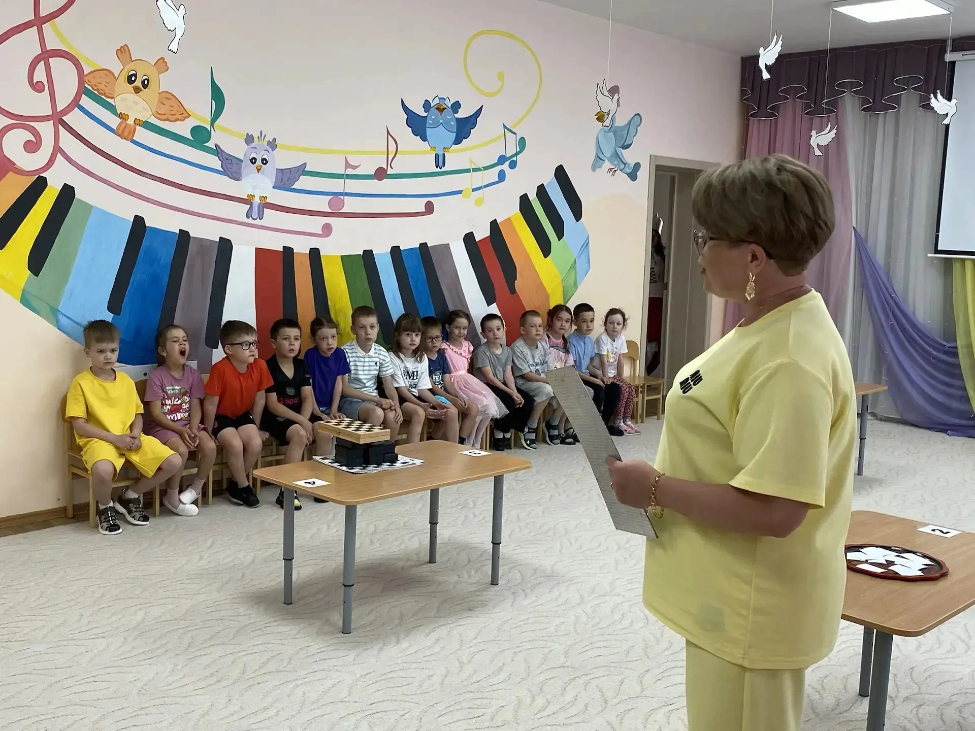 В нашем детском саду состоялся турнир по русским шашкам среди воспитанников, посещающих...
