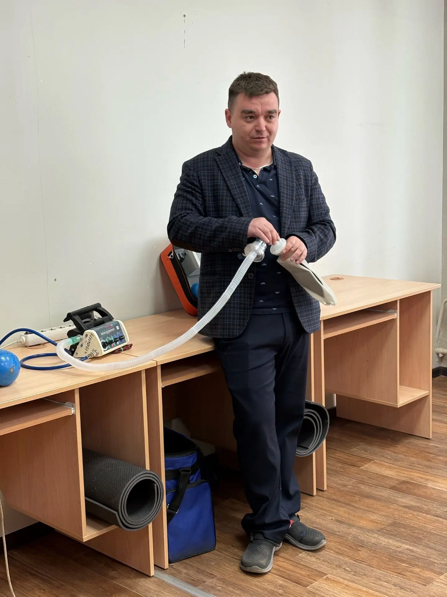 На прошлой неделе заместитель главного врача по медицинской части, Иван Дмитриевич Сапо...