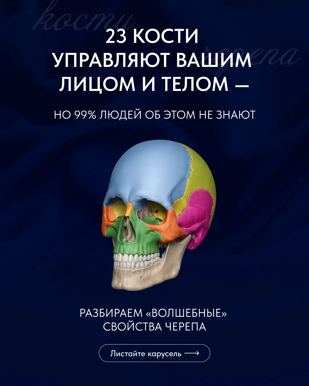 Упражнения для лица НЕ работают — пока вы игнорируете кости черепа
 💀

Если вы годами боретесь с от