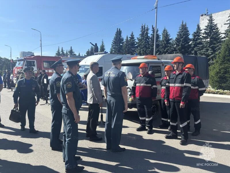 Проведена проверка готовности сил и средств города Кузнецка к решению задач гражданской...