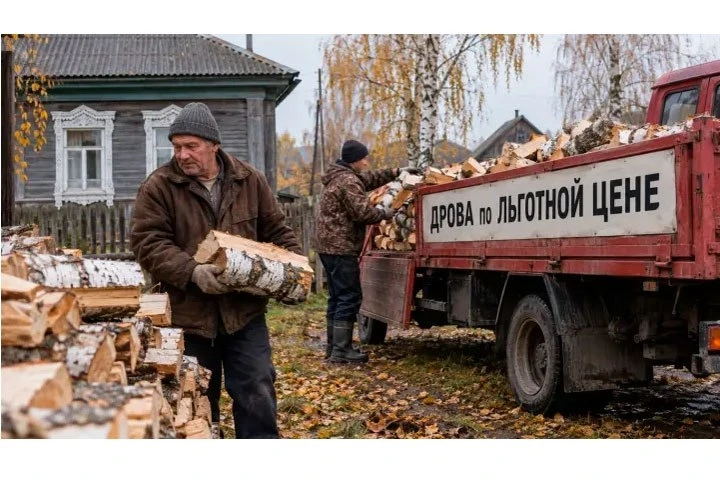 Дрова и уголь на зиму можно взять по льготам 🪵🔥