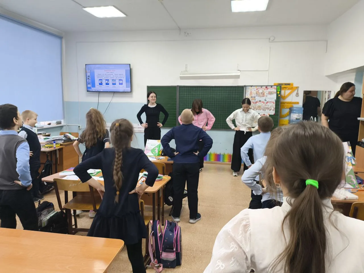 7 «Г» класс продолжает радовать подшефный 3 «Г»! После успешной «Умной перемены» с фактами о животны