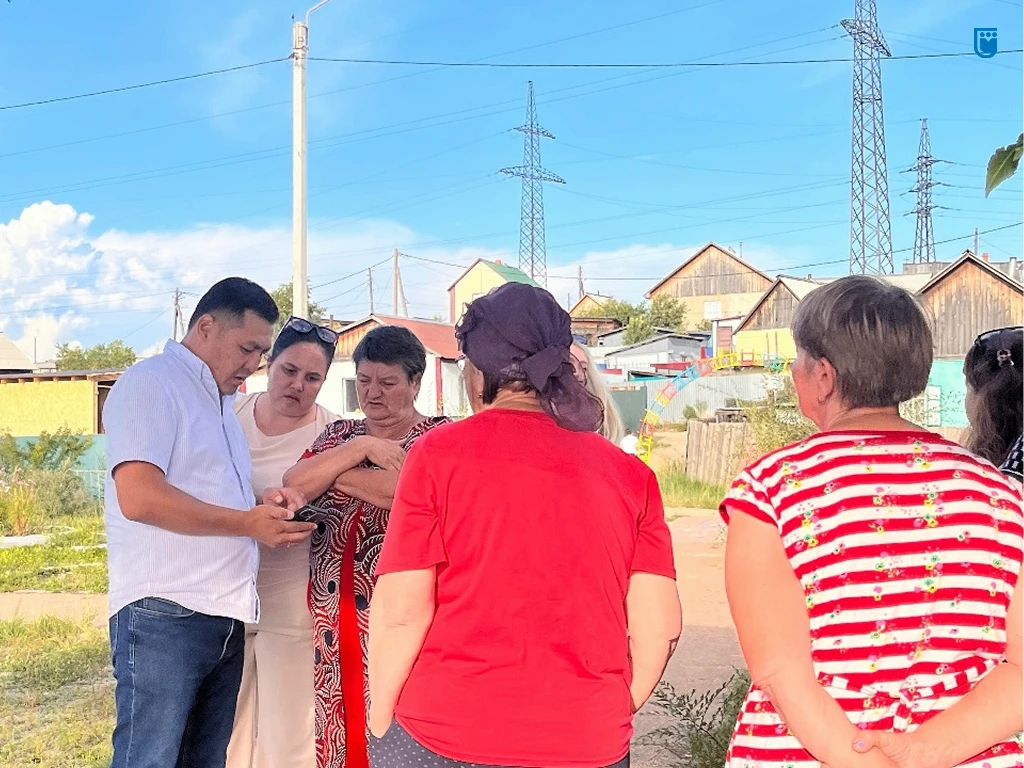 ✍️Депутат Баир Бальжиров встретился с активом ТОС «Читинский»