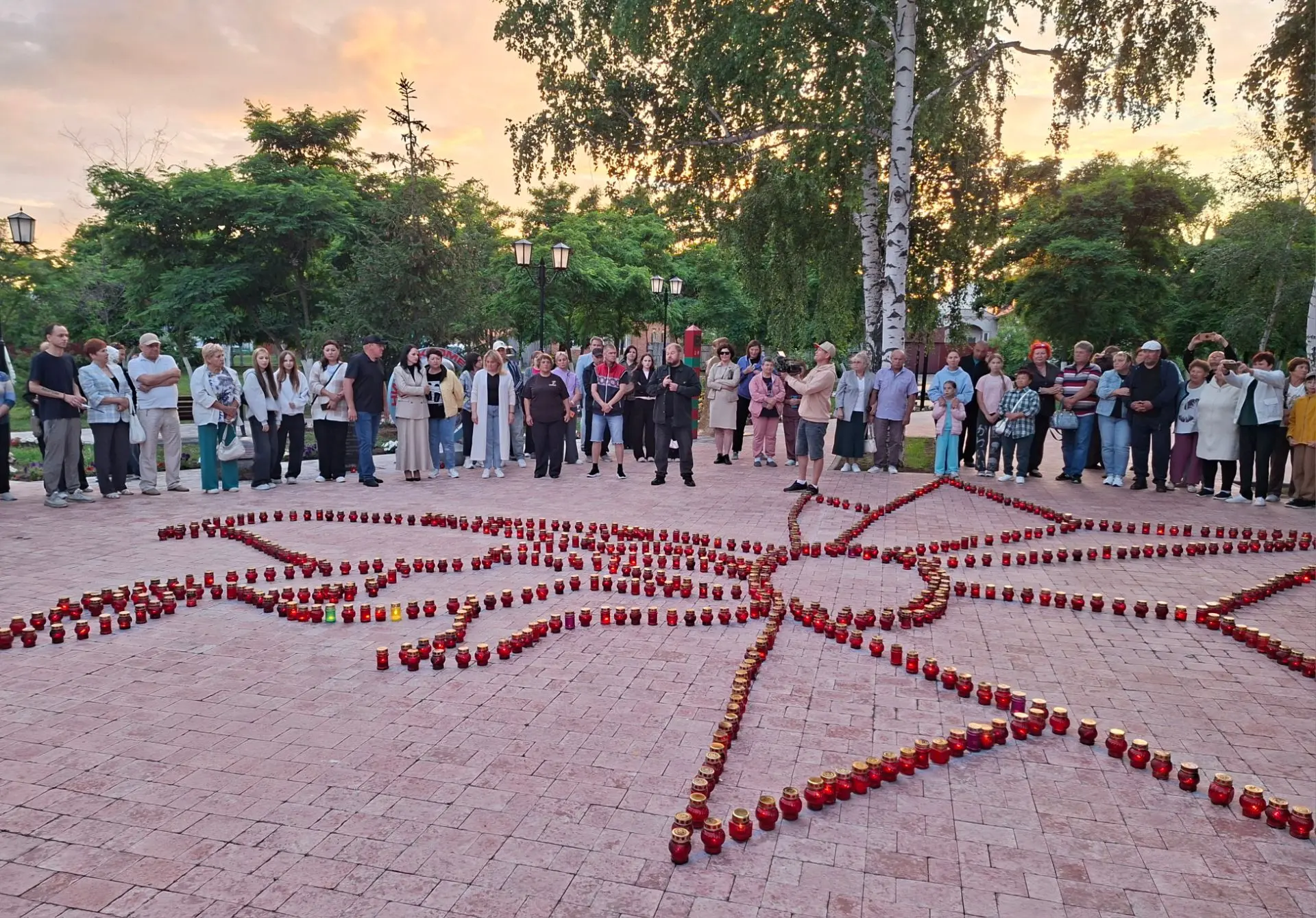 🕯️Обучающиеся и сотрудники Лицея присоединились ко Всероссийской акции «Свеча памяти».