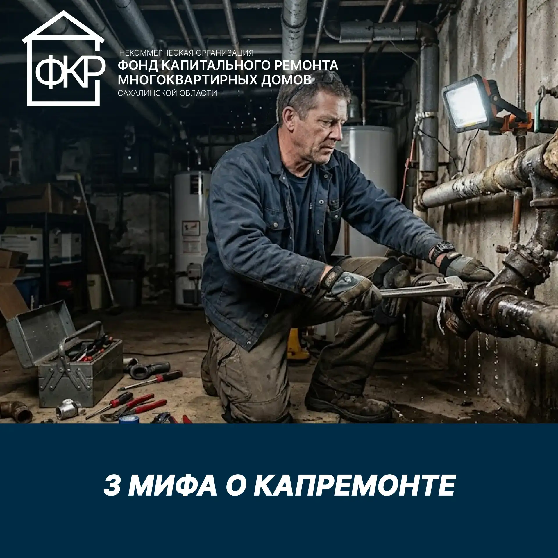 🛠 3 самых популярных мифа о капитальном ремонте