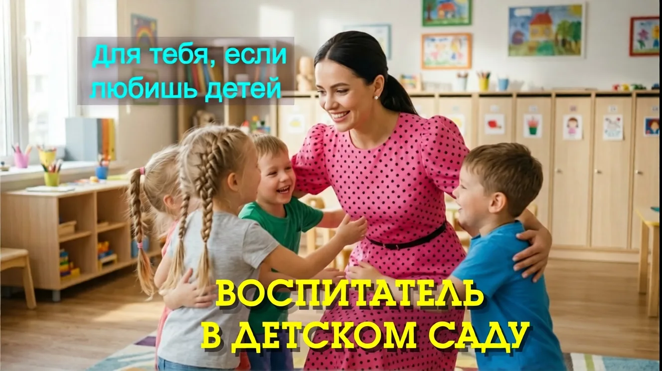 ВОСПИТАТЕЛЬ В ДЕТСКОМ САДУ: ЭТО НЕ ПРО «ПОСИДЕТЬ С ДЕТЬМИ», А ПРО ПЕРВЫЕ ШАГИ ЧЕЛОВЕКА ...