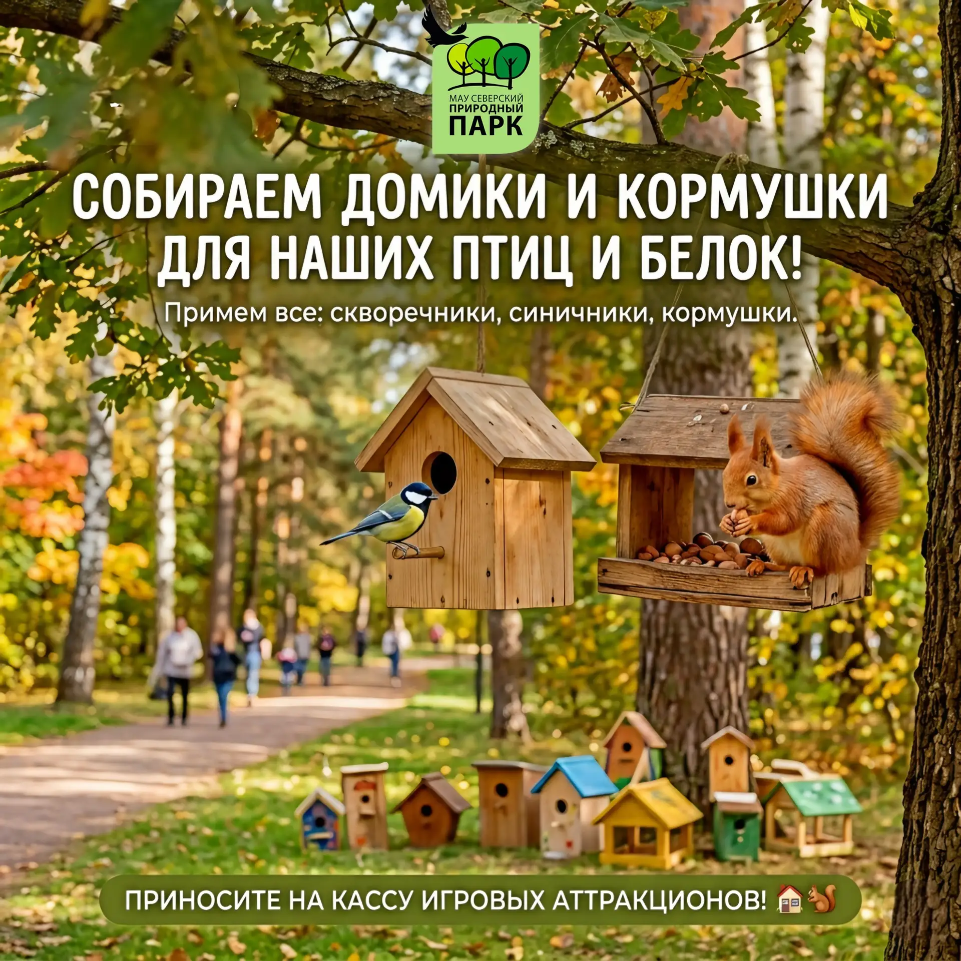 Северский природный парк объявляет сбор «лесной недвижимости»
