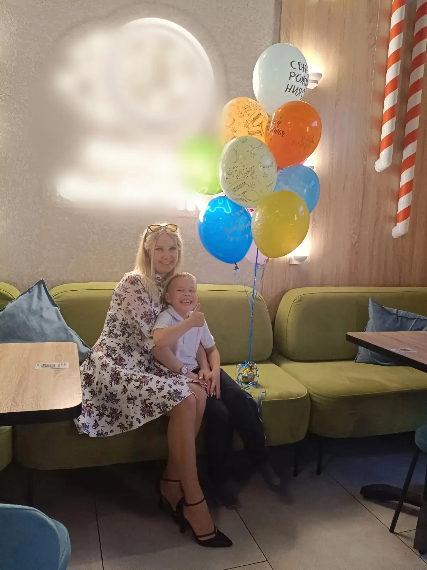 Ирина Юрьевна: «Вчера в кафе на Псковской 7А, после ДР сына у меня не получалось помест...