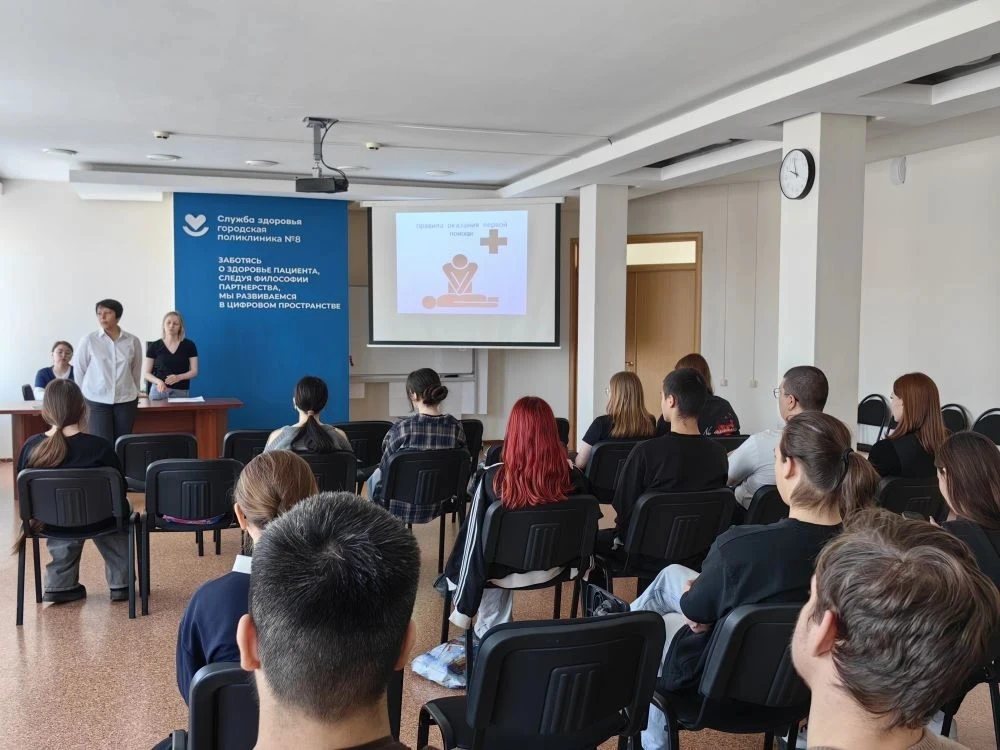 🌞Доброе утро! Делимся интересными впечатлениями ⚡  Вчера наши ученики посетили в поликлинику №8, где