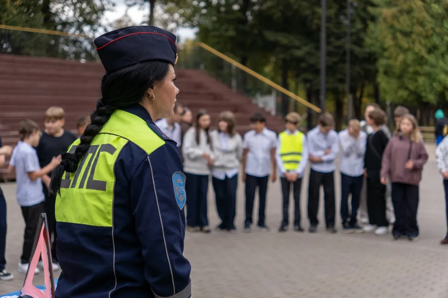Уроки безопасности и "Дядя Стёпа" в Центральном парке! 📚🚨