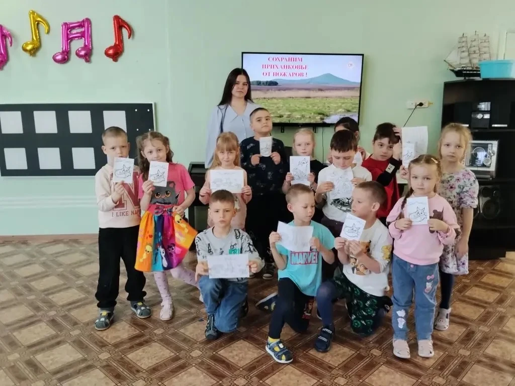 🔥 Пожар легче предупредить!  Встреча с защитниками природы  В старших и подготовительных группах про