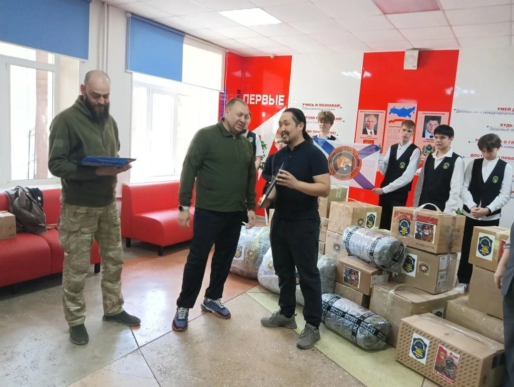 🌟 Торжественная передача посылок нашим бойцам добровольческого отряда «Тигр»! 🌟  Сегодня состоялся в