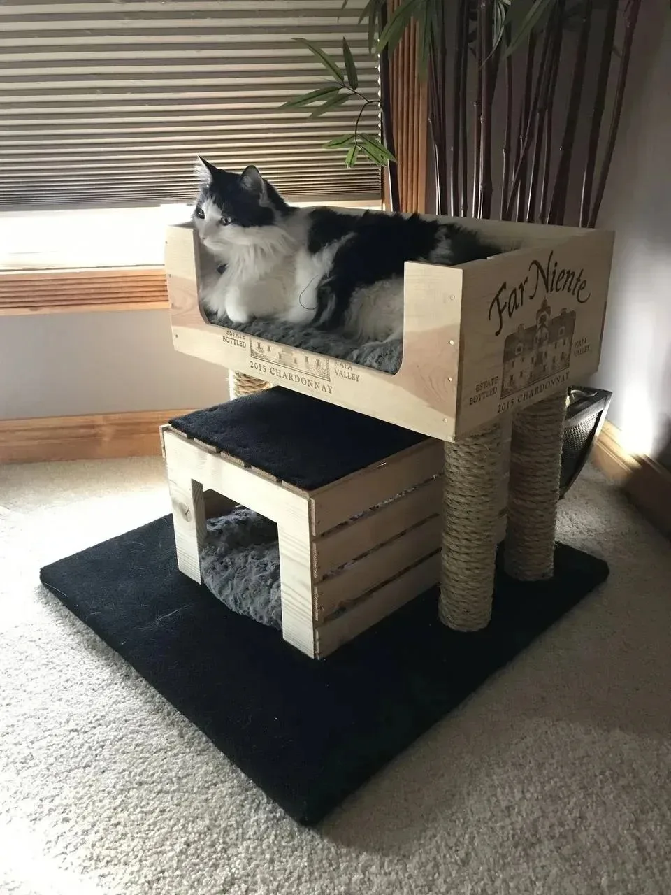 Домики для кота🐈🐈‍⬛