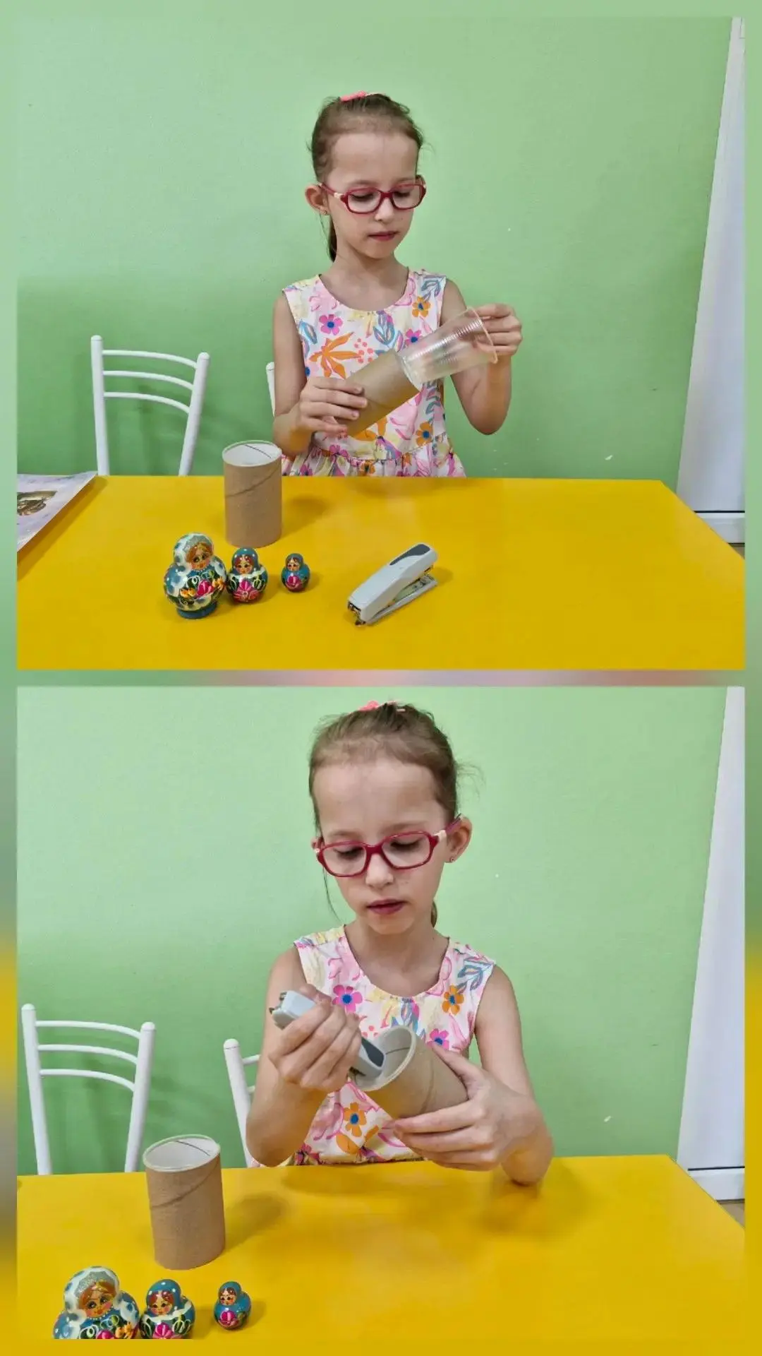 Веселая матрешка для цветных карандашей! 🎨В подготовительной группе прошёл настоящий т...