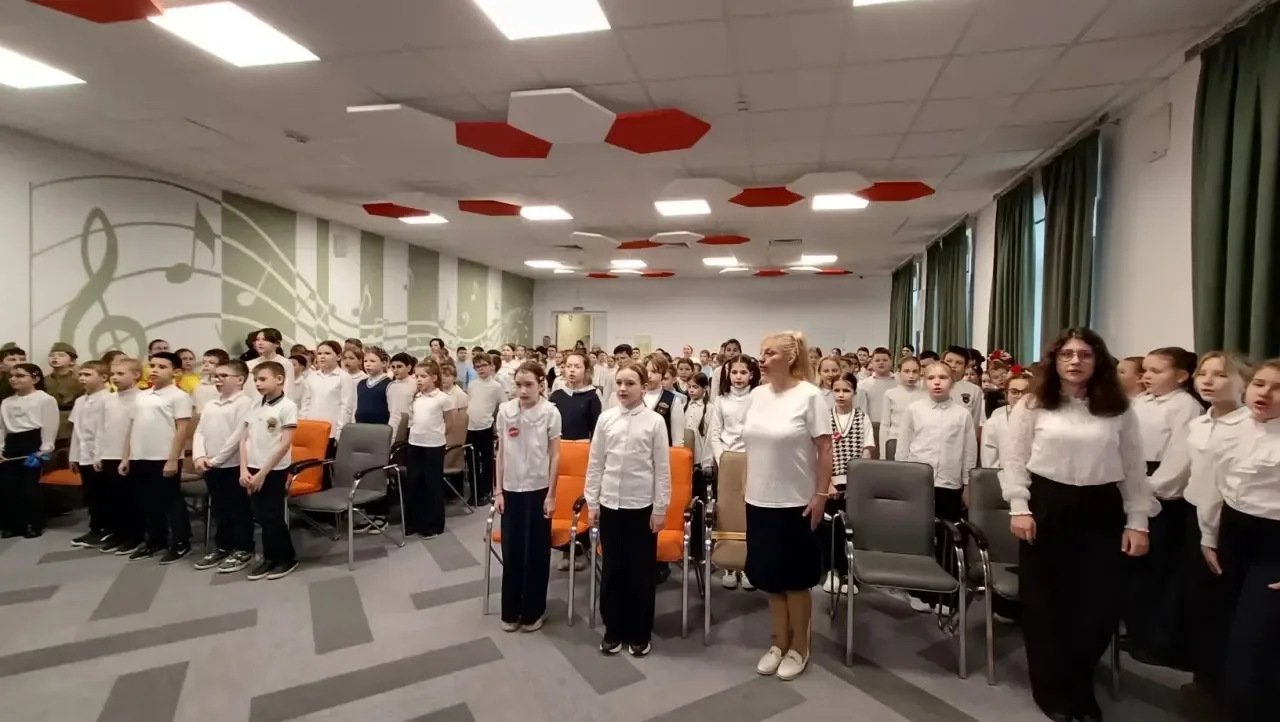 ✅5 марта прошло торжественное закрытие Месячника оборонно-массовой работы для учащихся 1-4 классов. 
