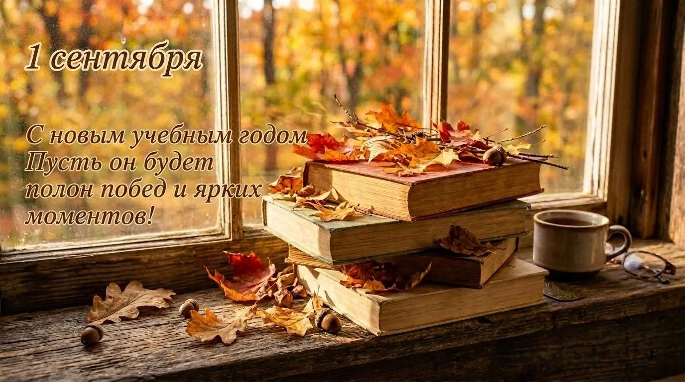 1 сентября — время снова учиться новому! 📚
