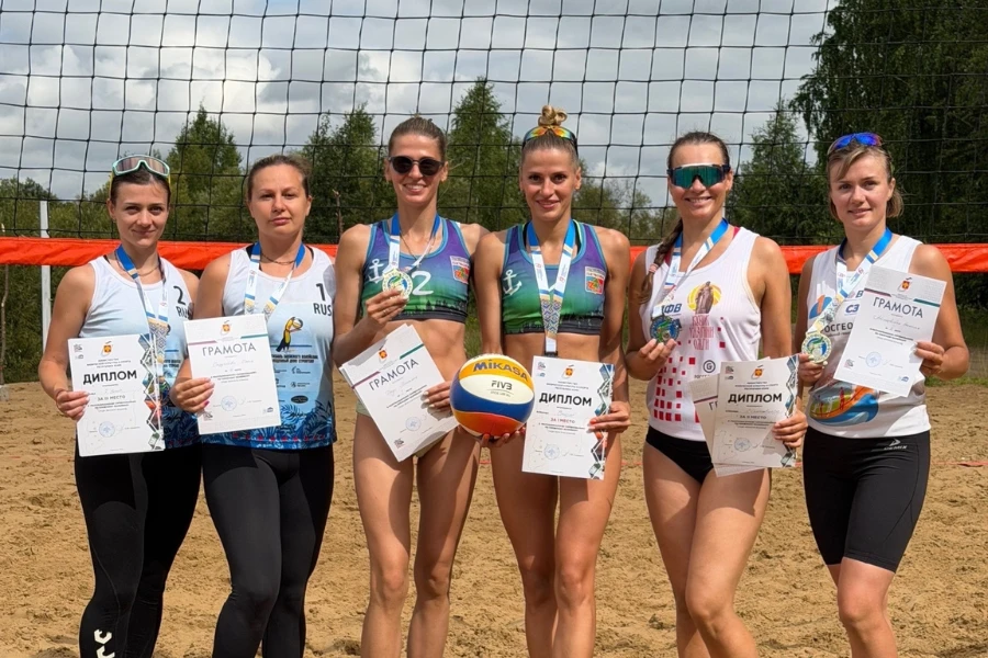 Чемпионат Республики Коми по пляжному волейболу прошел в Сыктывкаре