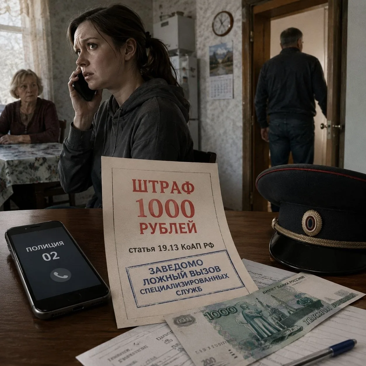 🙃Заблаговременный вызов полиции обошёлся жительнице Усть-Калманского района в 1000 рублей штрафа

Ж