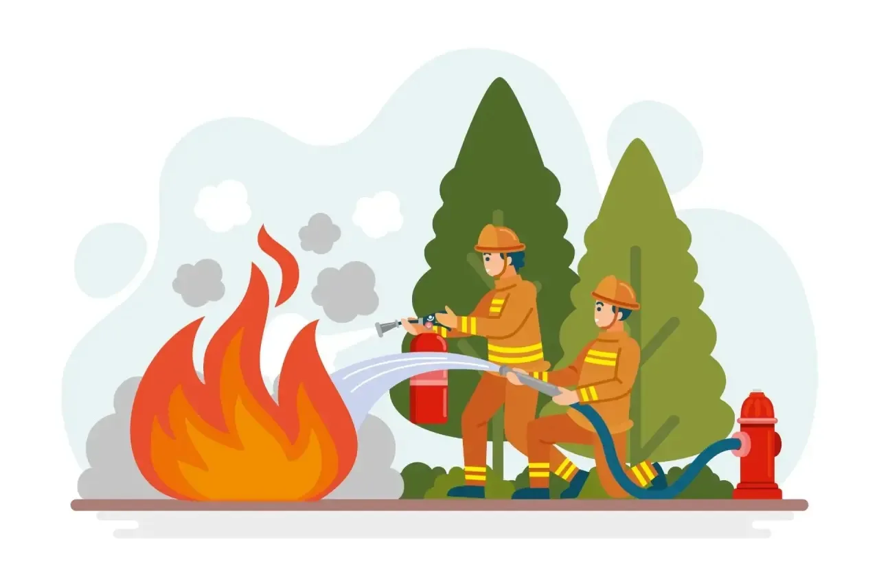 🌲🔥Внимание! В регионе действует 5 класс пожароопасности - самый высокий уровень угрозы  По данным Чу
