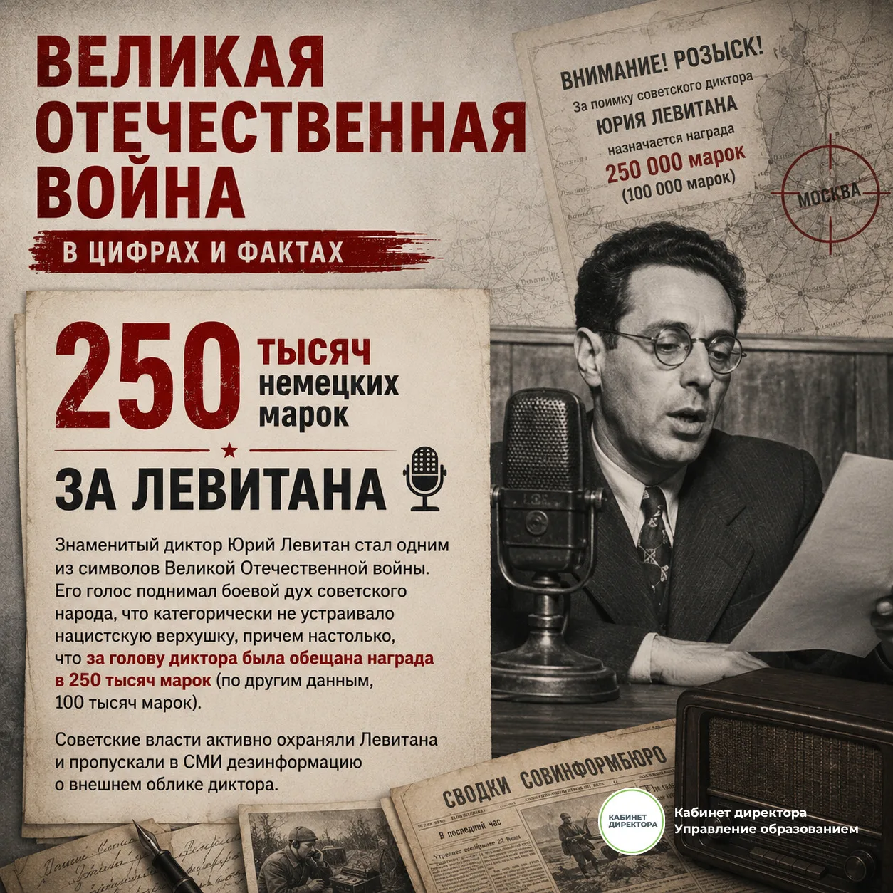 Великая Отечественная война в цифрах и фактах 🎖️
