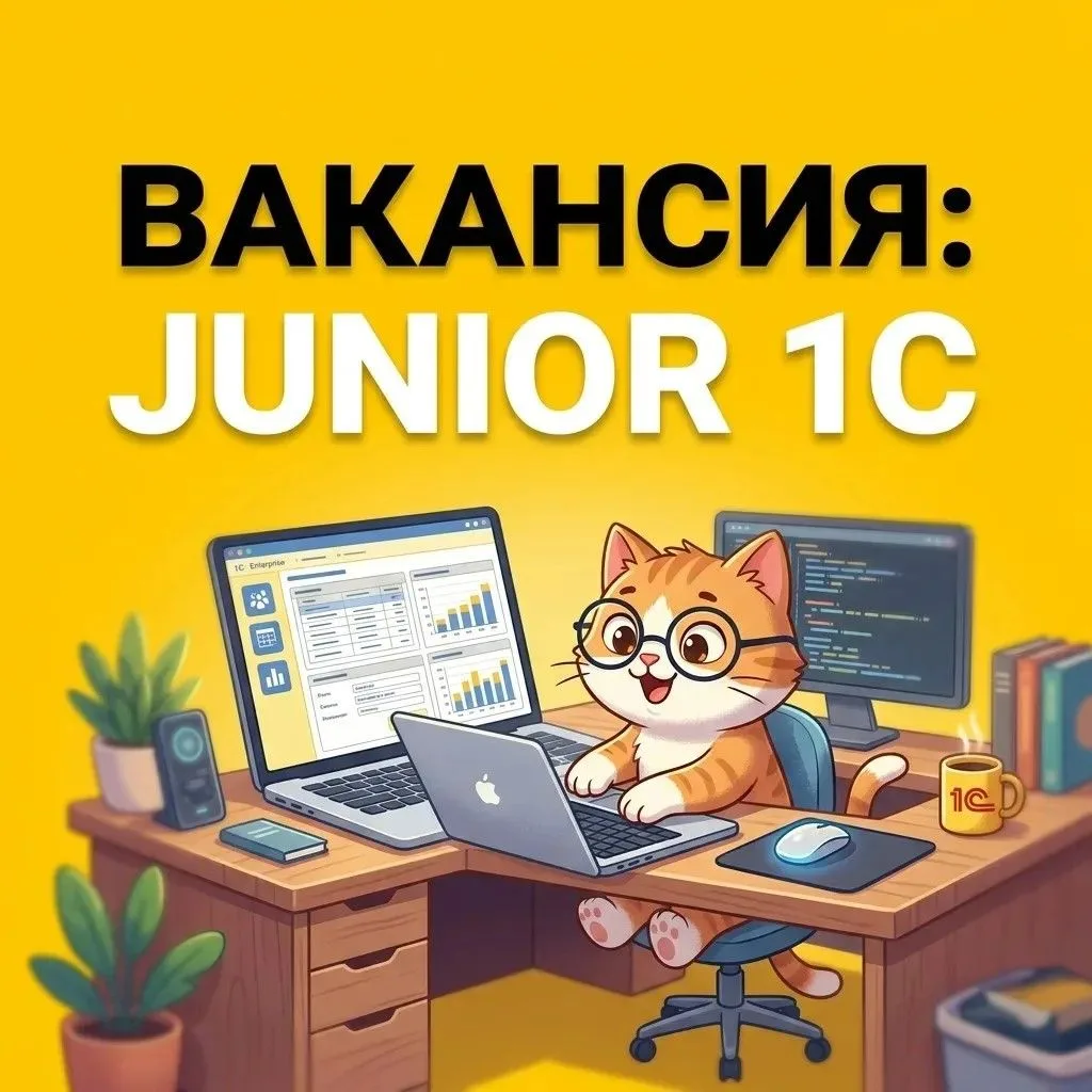 Ищем Junior/Гибрид 1С-разработчика (до 170 000 ₽ / мес.)