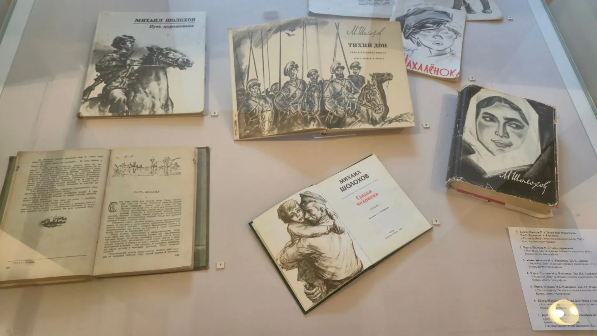 В Ростове проходит выставка «Образы, рожденные словом» в «Шолохов-Центр» музее-заповедн...