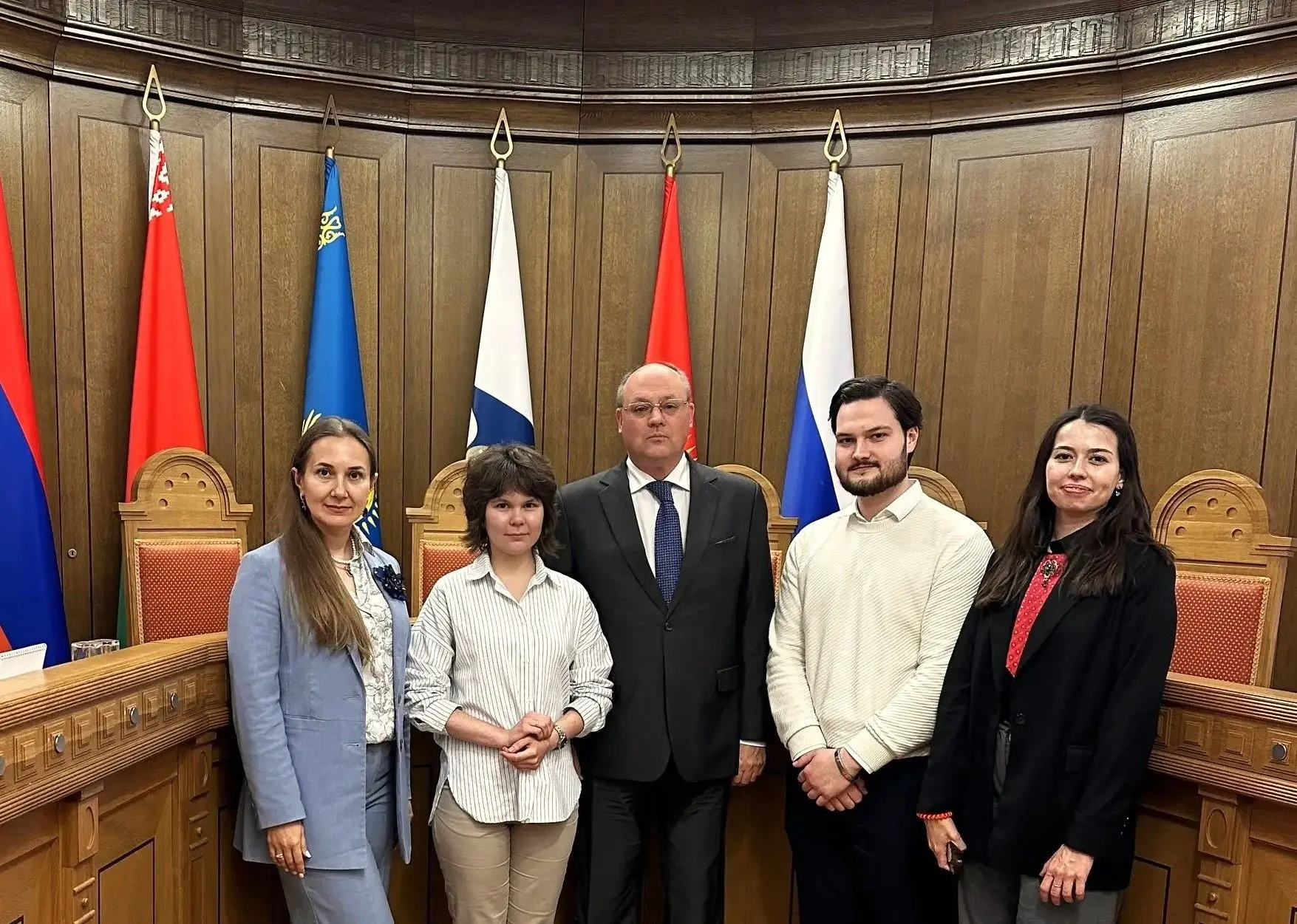 Студенты СПбГУ впервые прошли практику в Суде ЕАЭС