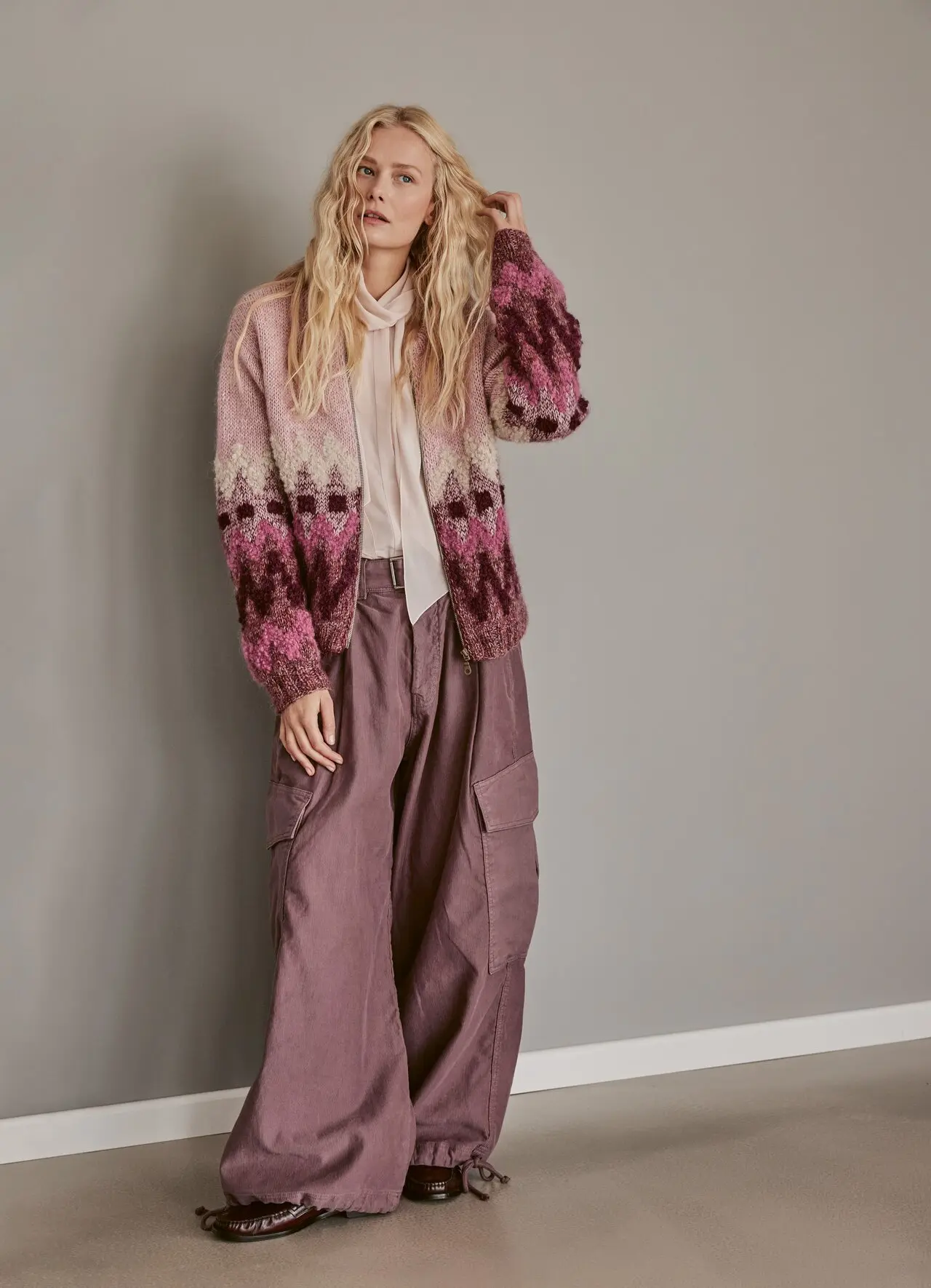 🧥 Бомбер · модель №11 · Lana Grossa Nordic Knits № 04