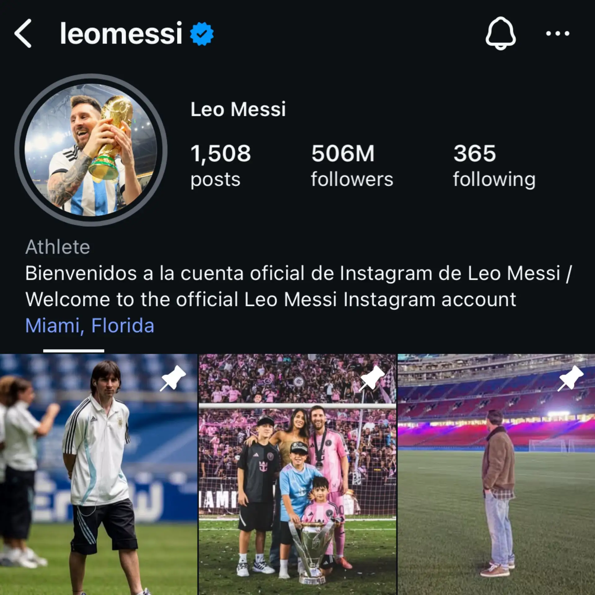 🇦🇷 Аргентина 
👨‍👩‍👧‍👦 Семья
💙❤️ «Барселона»